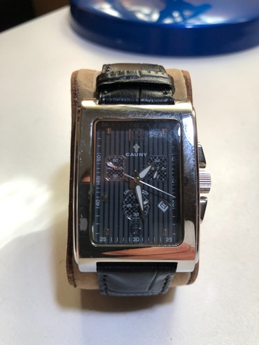 Cauny wristwatch black - cauny, wristwatch.