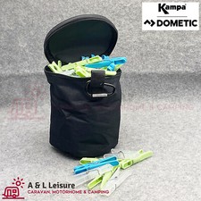 Kampa Peg Laundry Clothes Peg Bag Hanging Holder Caravan, Motorhome - AC0502