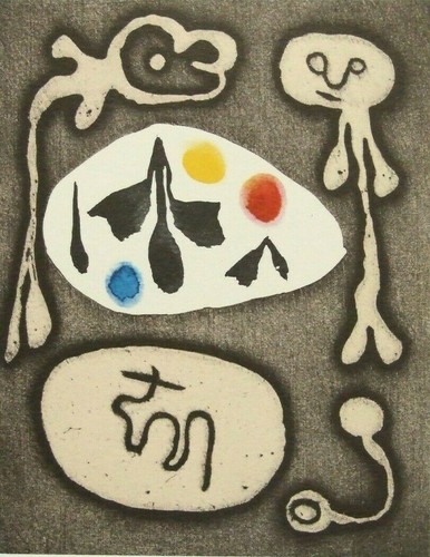 Joan miro mounted - joan,