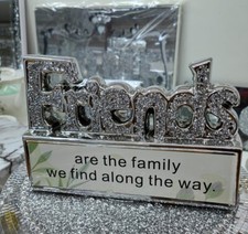 Silver Petals Crushed Diamond