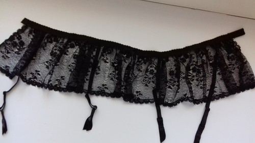 Ann summers black lace - ann, skirted