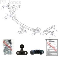 Tow-Trust Towbar for Toyota RAV4 (XA40) 2013-2019 - Flange Tow Bar