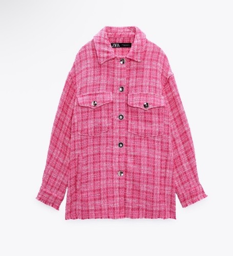 Zara pink check - pink,