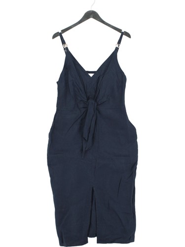 Reiss maxi dress uk14 - uk14, blue