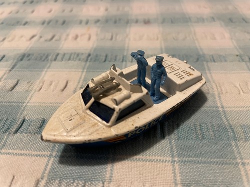 Matchbox 1978 police launch - 1978,