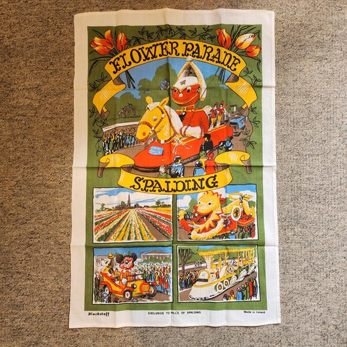 Vintage retro 1970s tea - 1970s, towel