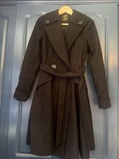 Hell Bunny XS Black Wool Blend