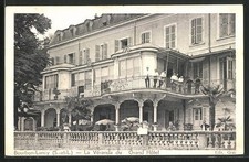 Old postcard Bourbon-Lancy, la