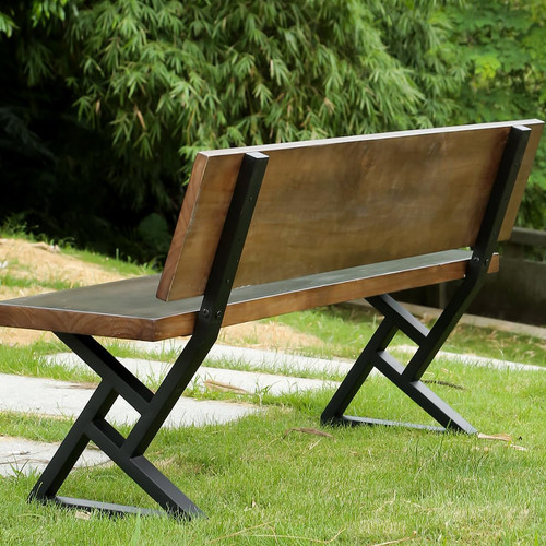 Metal bench legs with - 16",