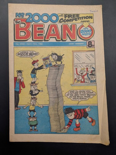 Beano comic 2000 november - 2000,
