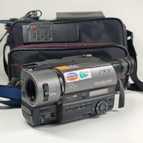 Sony handycam ccd tr640e - handycam, ccd-tr640e