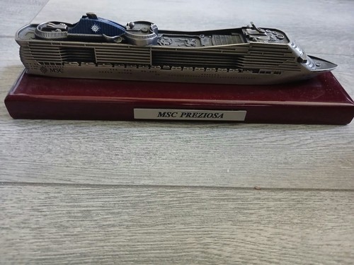 Msc preziosa cruise - ship, metal