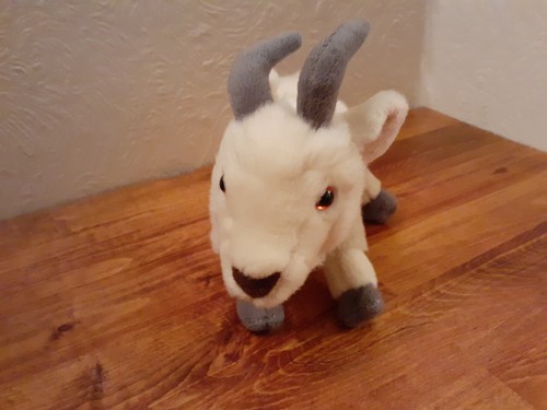 Keel toys white grey - grey, goat