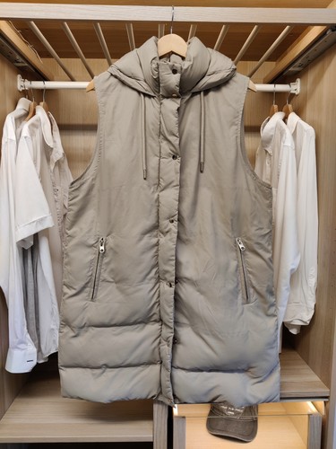 Zara coat gilet bodywarmer - zara,