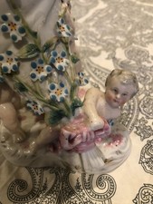 VICTORIAN  PORCELAIN CHERUB