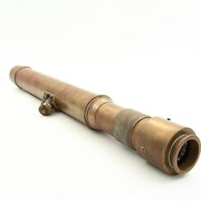 Ottway Naval Gunsight Telescope Brass Orion Works Ealing England 1902