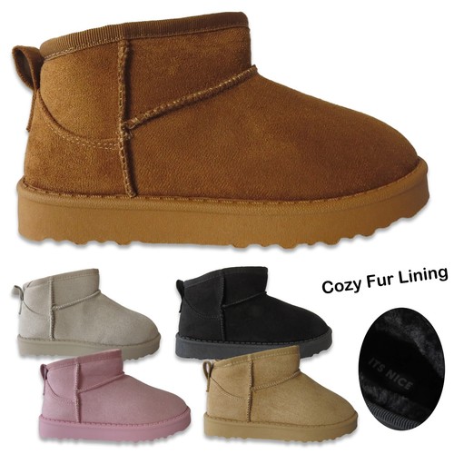 Girls fur lined warm snug - girls,