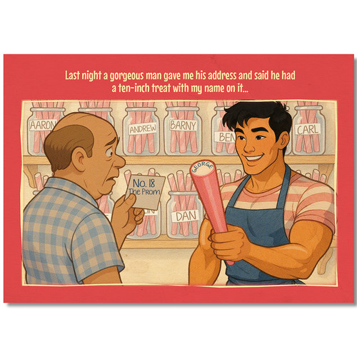 Gay postcard inspired - , by