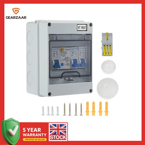 Mains fuse box - fuse, motorhome
