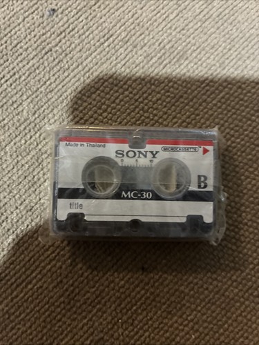 Sony tape sealed - tape, micro
