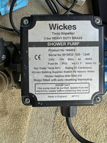 Wickes twin impeller heavy - twin,