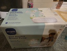 MAM Double Electric Breast Pump 2-in-1 White/Green