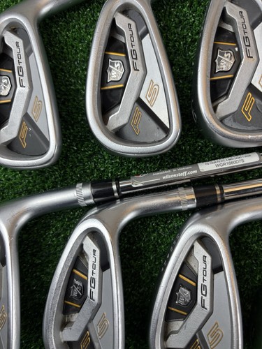 Wilson staff tour irons - staff, f5