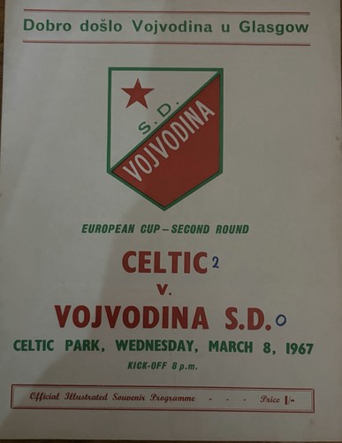Celtic vojvodina 1967 - vojvodina,