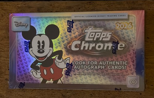 Topps chrome disney 2026 - topps,