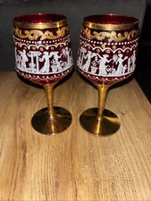 Murano Venetian Ruby Red wine