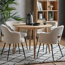 MANILA 4 SEATER ROUND OAK