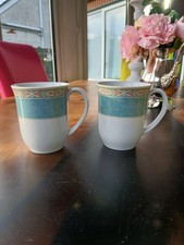Set of 2 Wedgwood Aztec large mugs