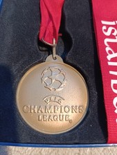 UEFA Liverpool Istanbul 2005 Commemorative Replica Medal Boxed