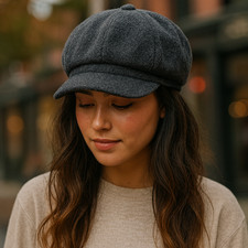 Women’s Wool Newsboy Cap