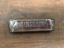 Hohner International Blues Band Silver Black Classic Harmonica For Unisex