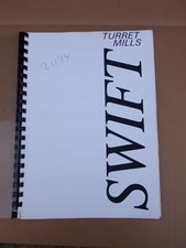 SWIFT 2VS TURRET MILLING MACHINE MANUAL