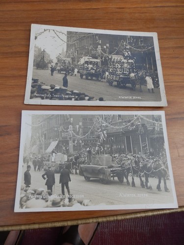 Postcards preston guild - ,