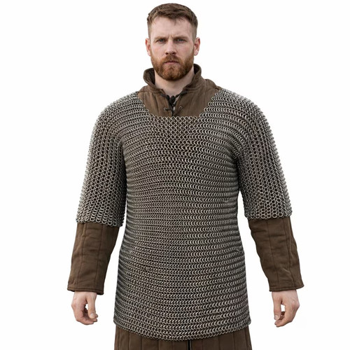 Lightweight chainmail half - chainmail,