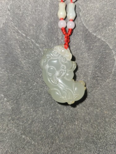 Chinese dragon white - , jade