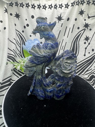 Lapis lazuli phoenix with - lapis,