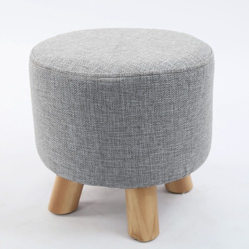 Small wooden footstool - small,