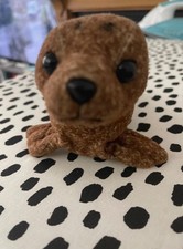 Small brown seal toy