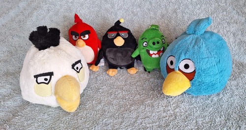 Angry bird plush soft toy - angry,