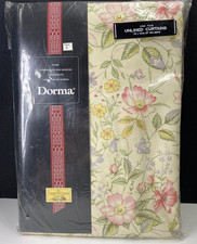 Unused Vintage Dorma Wild Flowers Curtains Floral 170cm x 137cm Country Diary 2