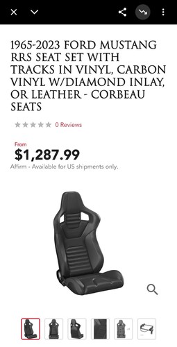 Corbeau full bucket seat - bucket,