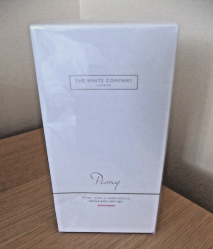 White company peony - peony, rose