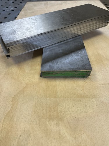 Ground flat stock gauge plate - ground,