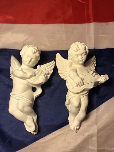Vintage musical cherub - musical,