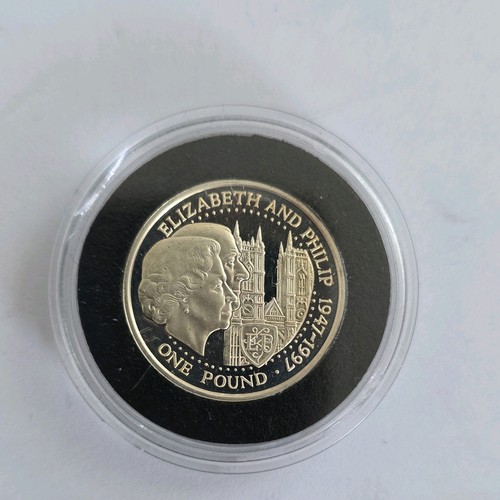 Guernsey 1997 silver - proof, one