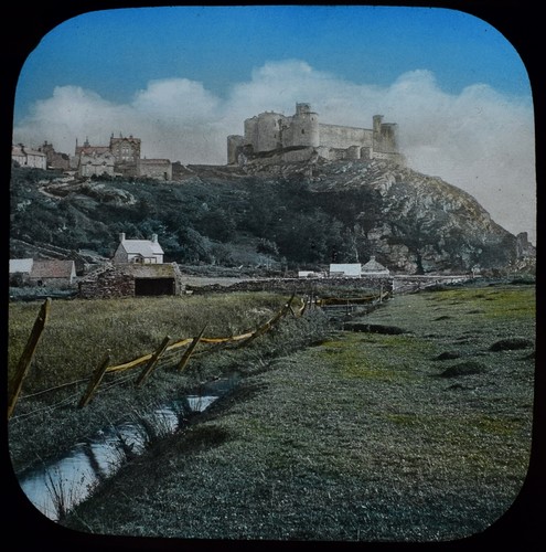 Harlech castle north - castle, wales